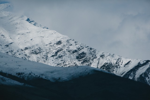 دانلود عکس والپیپر کوه برفی