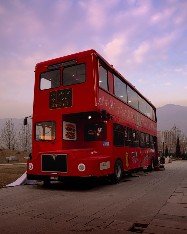 دانلود اتوبوس دو طبقه قرمز با کیفیت (Full HD)